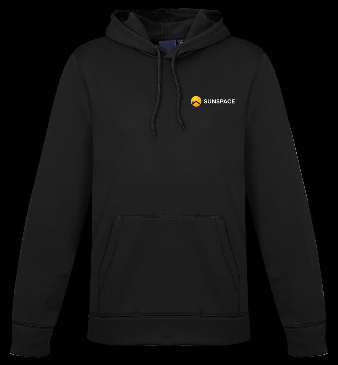 Polyester Performance Fleece Hoodie - Women — Option 2